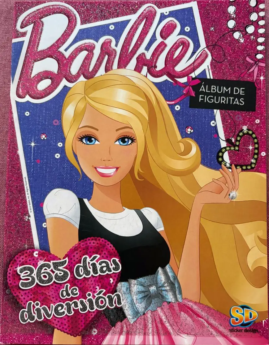 Pack Álbum 50 Sobres Barbie 365 días