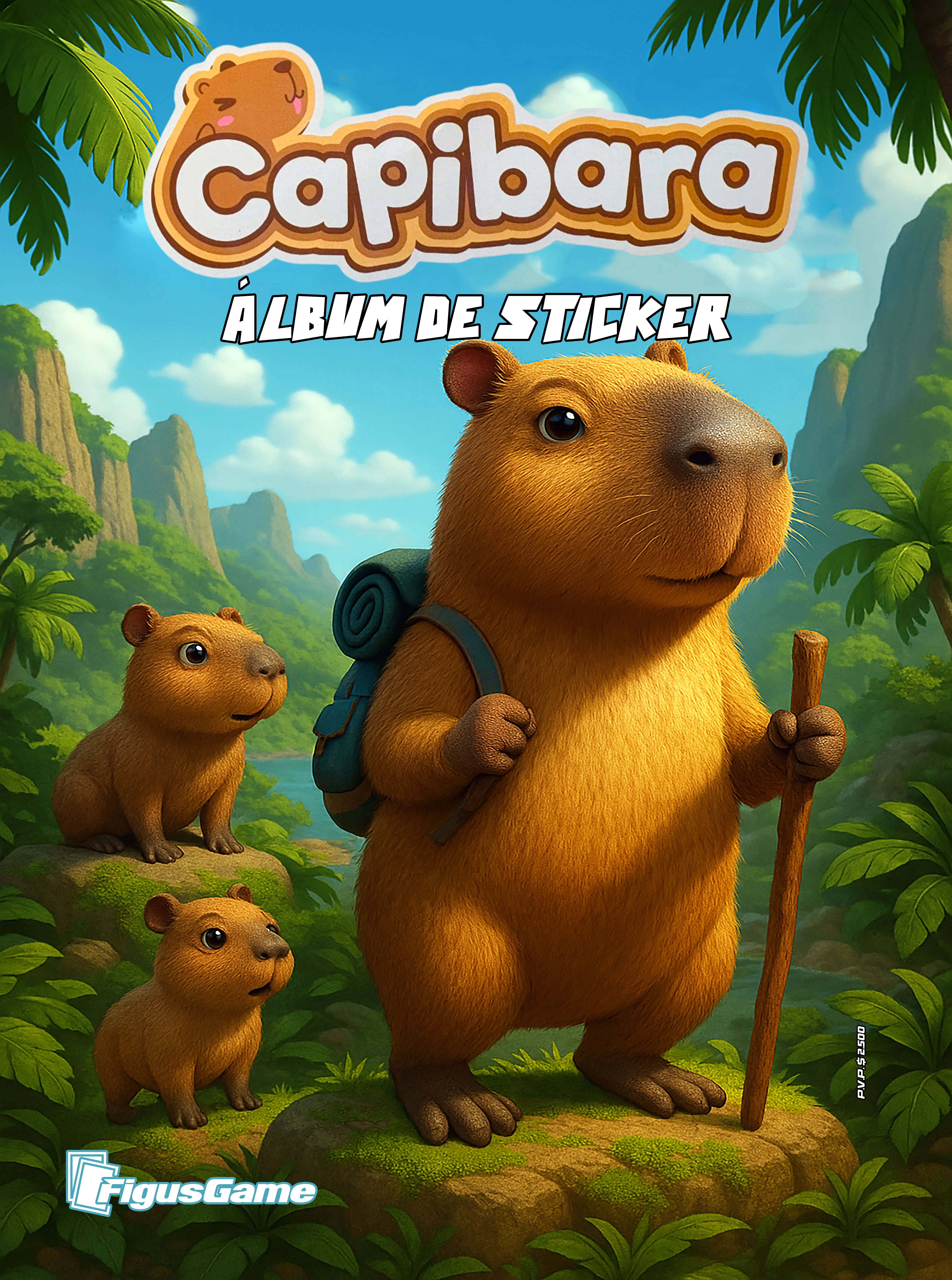 Pack Álbum 50 Sobres Capibara