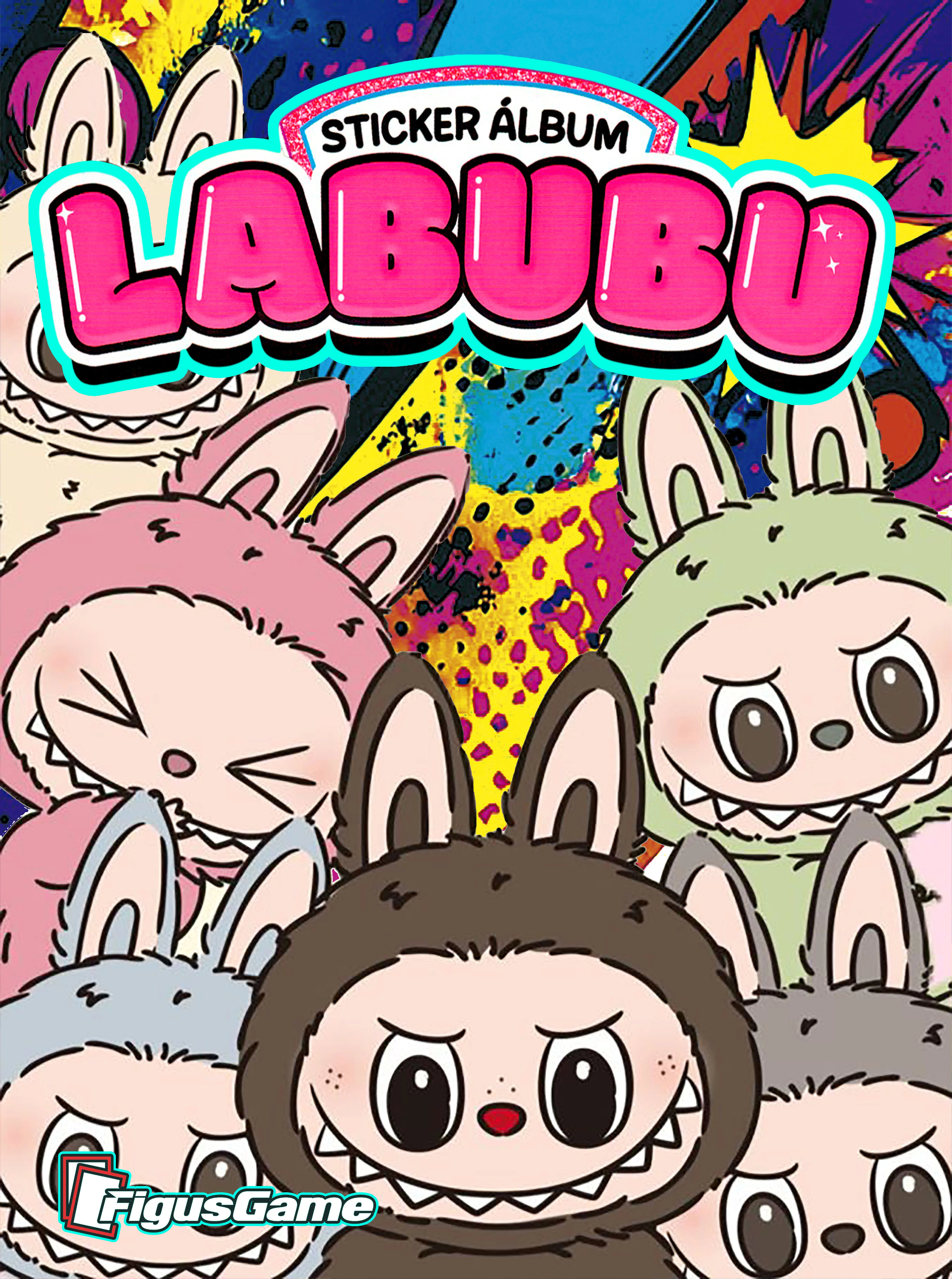 Pack 50 Sobres para Álbum Labubu
