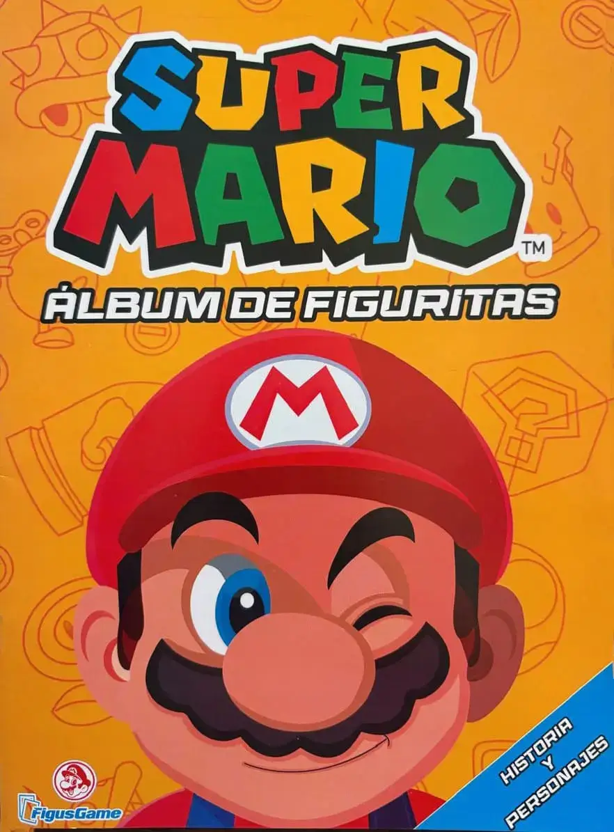 Pack Álbum 50 Sobres Super Mario