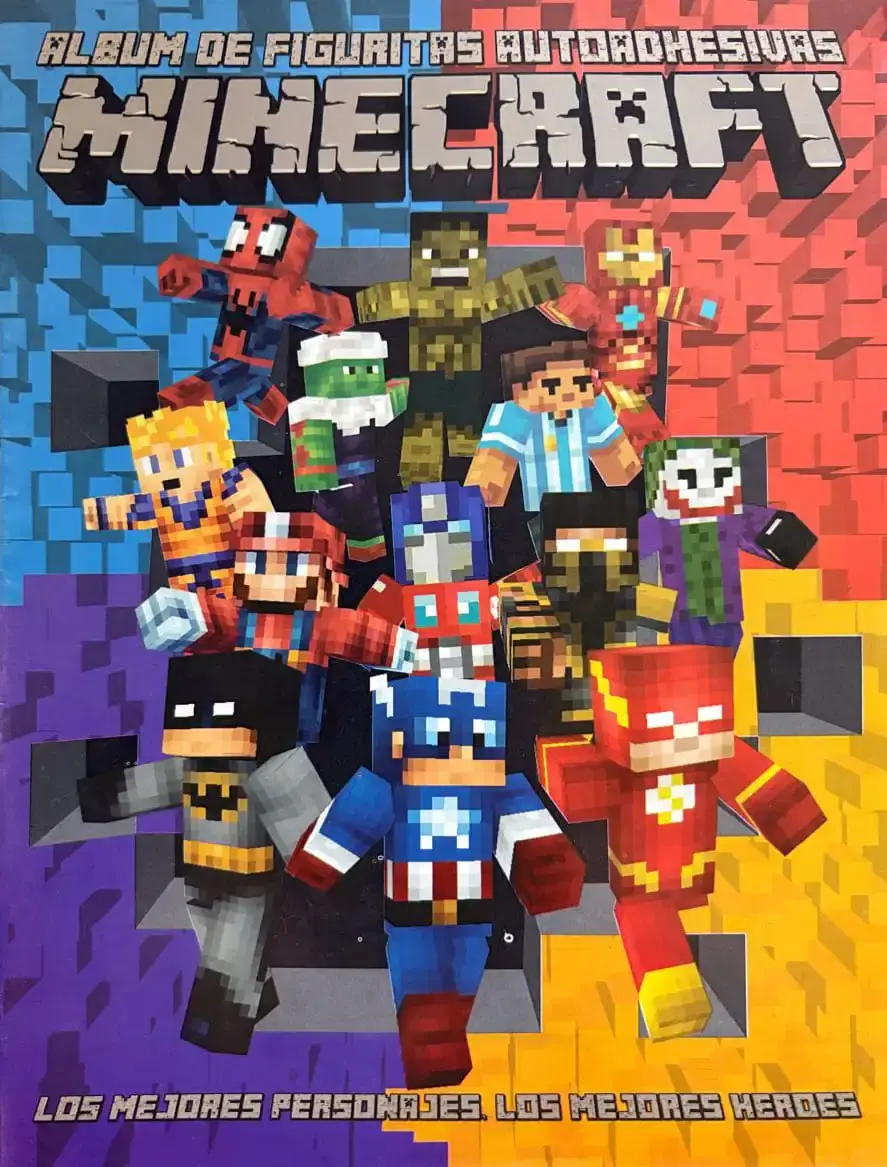 Pack 50 Sobres para Álbum Minecraft