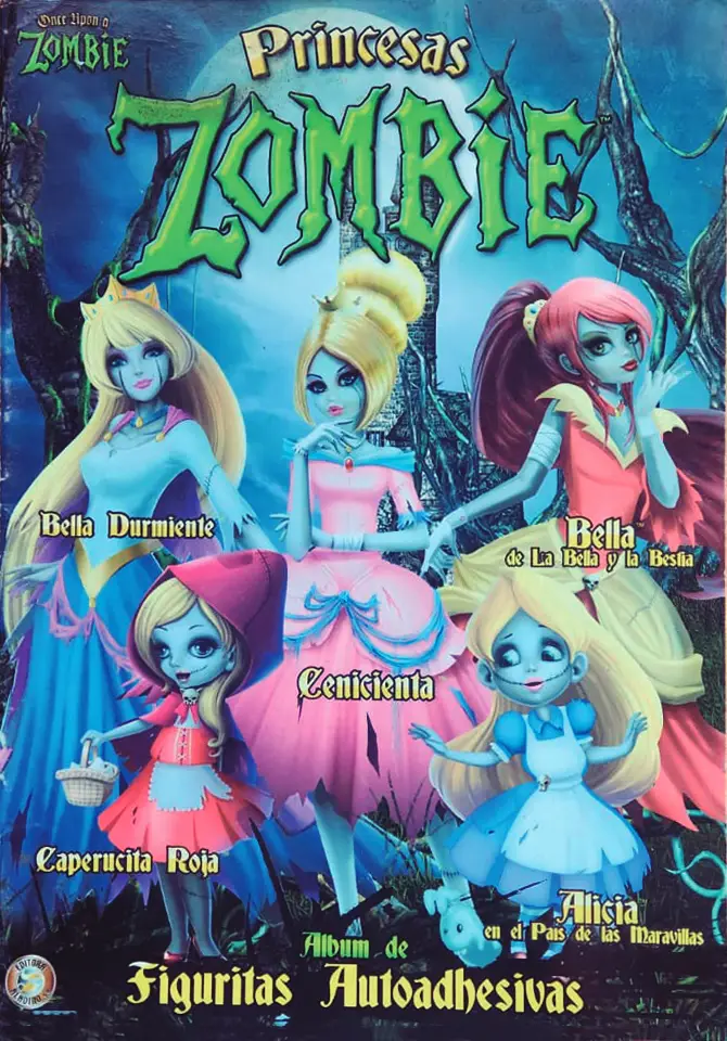 Pack 50 Sobres para Álbum Princesas Zombie